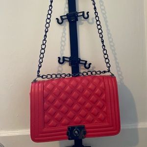 Red Crossbody Purse